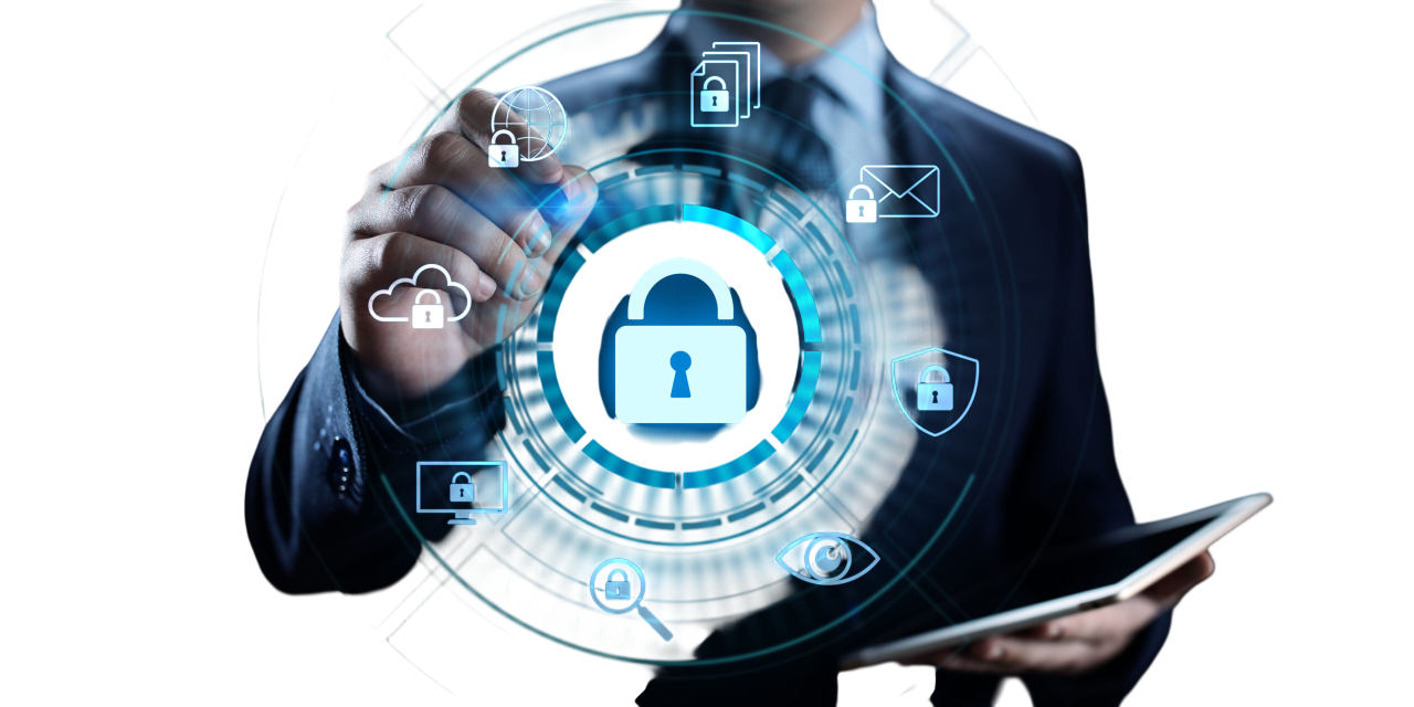 Cybersecurity services protecting business data and systems